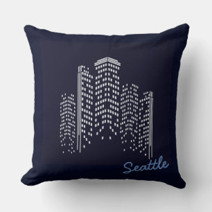 Almofada Travesseiro de poliéster Skyline Seattle