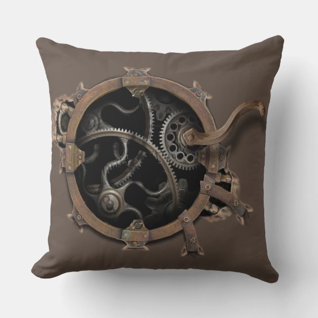 Almofada Travesseiro de Porthole de Arte - OCULTO (Frente)