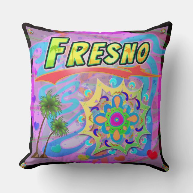 Almofada Travesseiro de Progresso Verdadeiro Fresno (Frente)