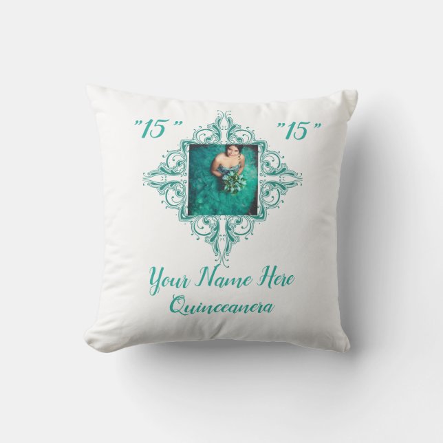 Almofada Travesseiro de Quinceanera (Frente)