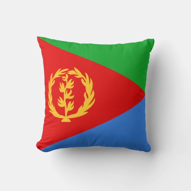 Almofada Travesseiro de Sinalizador x Eritreia (Frente)