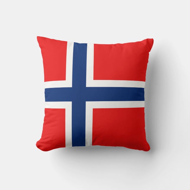 Almofada Travesseiro de Sinalizador x Noruega (Front)