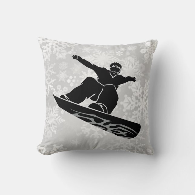 Almofada travesseiro de snowboarder (Frente)