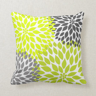 Almofada travesseiro de sofá decorado com Cinza verde Char