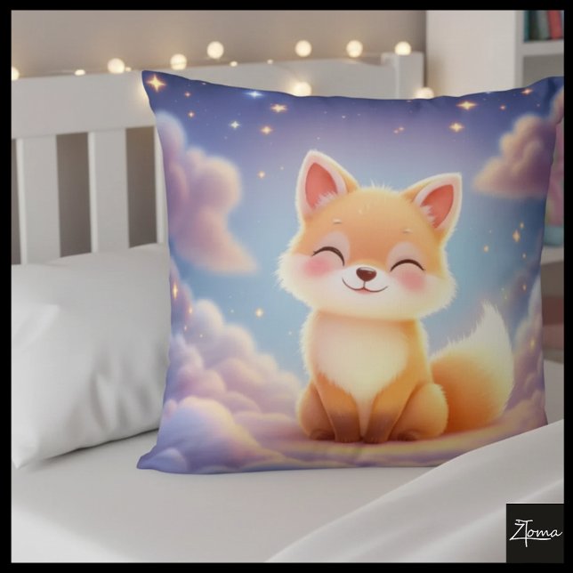 Almofada Travesseiro de Sonho da Nuvem Fox (Criador carregado)