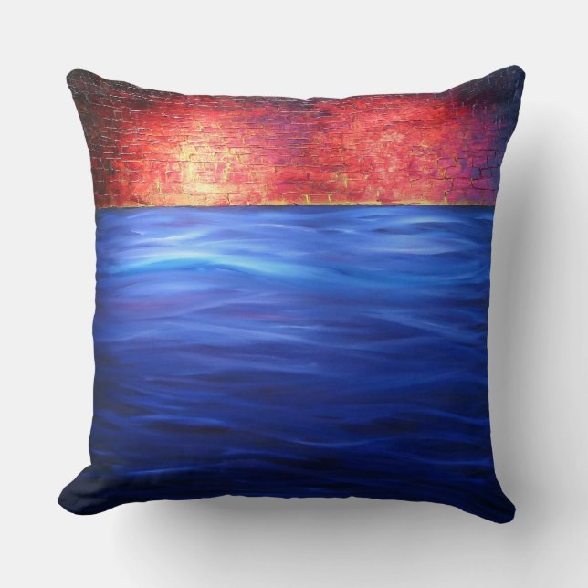 Almofada TRAVESSEIRO de Terapia de Arte, 2 Lados Diferentes (Frente)