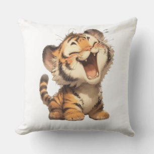 Almofada Travesseiro de Tigre Ridorável - Uma Cozy e Pl