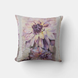 ALMOFADA TRAVESSEIRO DE TOSS DECORATIVO DA FLOR DAHLIA