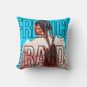 Almofada Travesseiro de Tranças Francesas