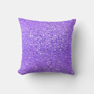 Almofada Travesseiro de vidro roxo