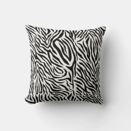 Almofada Travesseiro de zebra 16" x 16"