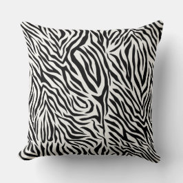 Almofada Travesseiro de zebra 20" x 20"