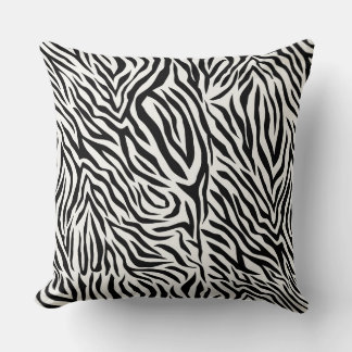 Almofada Travesseiro de zebra 20" x 20"