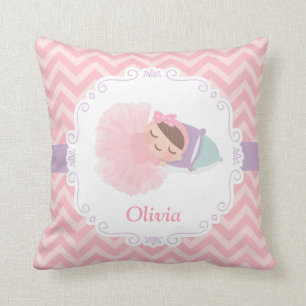 Almofada Travesseiro Decoração de quarto de bebê menina bai