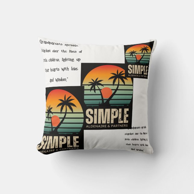 Almofada Travesseiro decorativo (Frente)