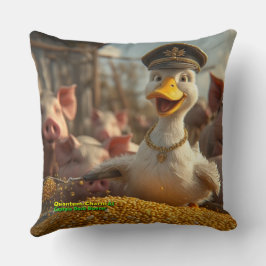 Almofada TRAVESSEIRO DECORATIVO 02 do Capitão Pato de AI