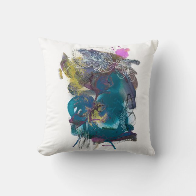 Almofada Travesseiro decorativo 16" x 16" (Frente)