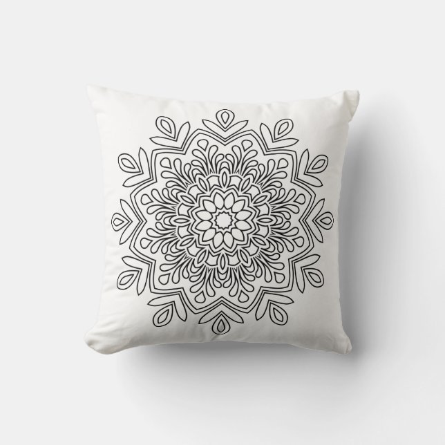 Almofada Travesseiro decorativo 16" x 16" (Frente)
