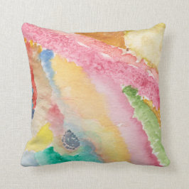 Almofada Travesseiro decorativo 16x16 com design abstrato