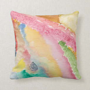Almofada Travesseiro decorativo 16x16 com design abstrato