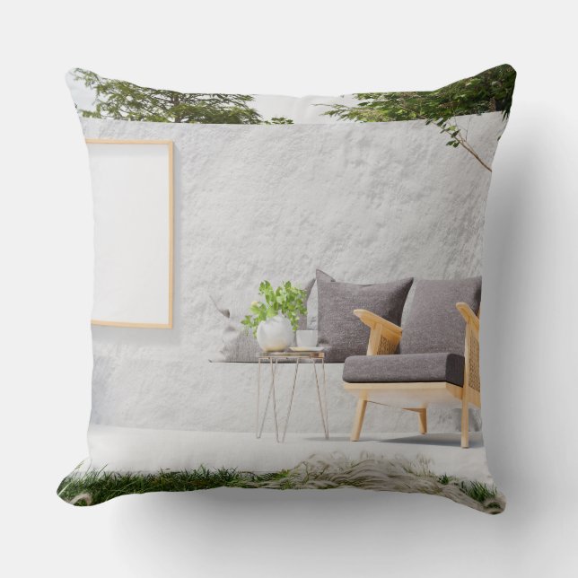 Almofada Travesseiro decorativo 20" x 20" (Frente)