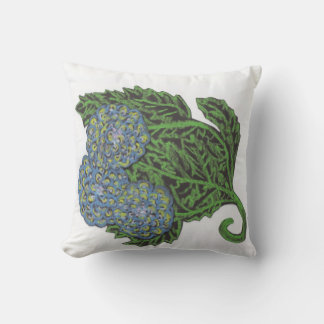 Almofada Travesseiro decorativo 20" X 20" Hydrangea