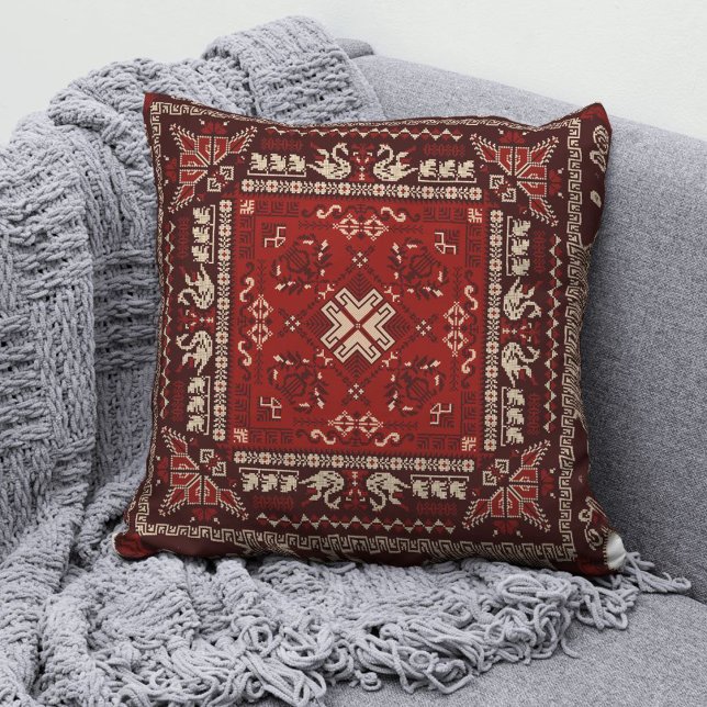 Almofada Travesseiro decorativo 5 da Moda de Tatreez Palest (Criador carregado)