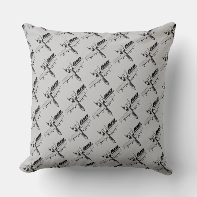 Almofada Travesseiro decorativo A-10 Thunderbolt II (Frente)