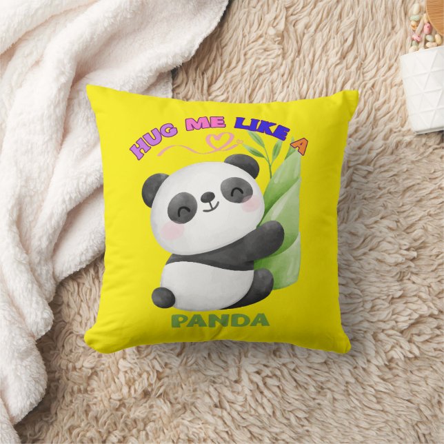 Almofada Travesseiro decorativo - Abraçar-me como um 🐼 de  (Cobertor)