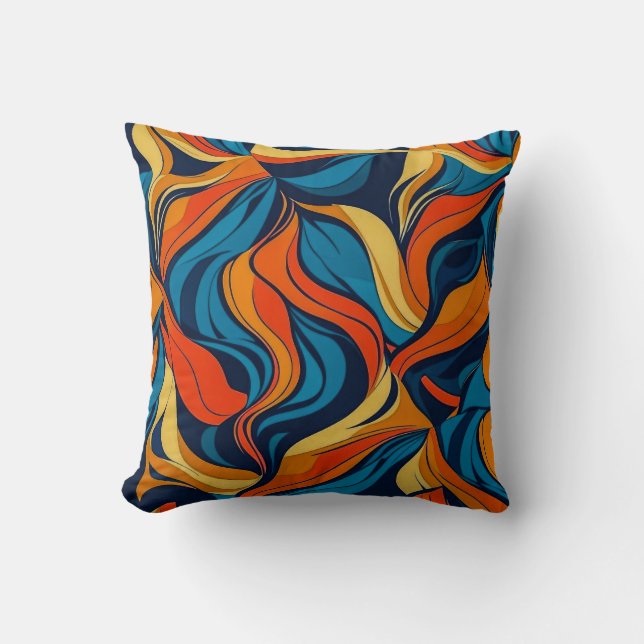 Almofada Travesseiro decorativo abstrato (Frente)