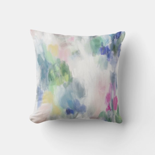 Almofada Travesseiro decorativo abstrato Art (Frente)