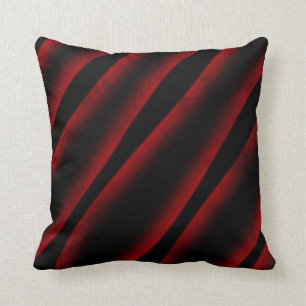Almofada Travesseiro decorativo abstrato do vermelho e do