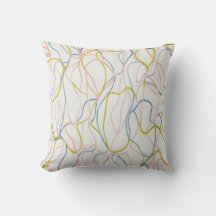 Travesseiro decorativo abstrato Whimsy