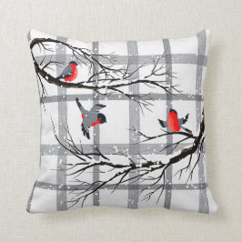 Almofada Travesseiro decorativo acolhedor dos pássaros do
