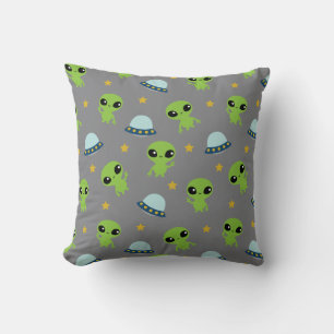 Almofada Travesseiro decorativo aliens