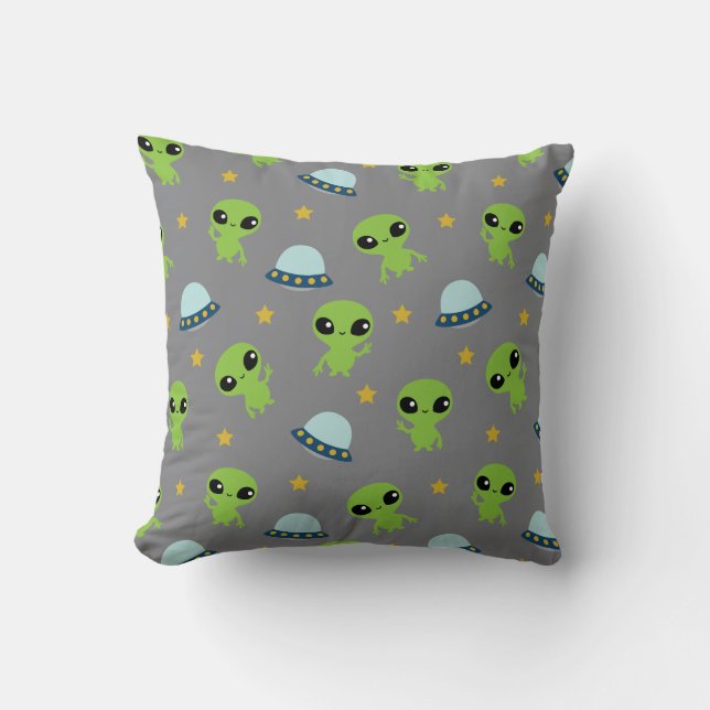 Almofada Travesseiro decorativo aliens (Frente)