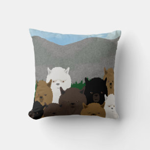 Almofada Travesseiro decorativo Alpacas