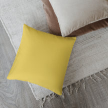 Travesseiro decorativo Amarelo de Mostarda Moderna