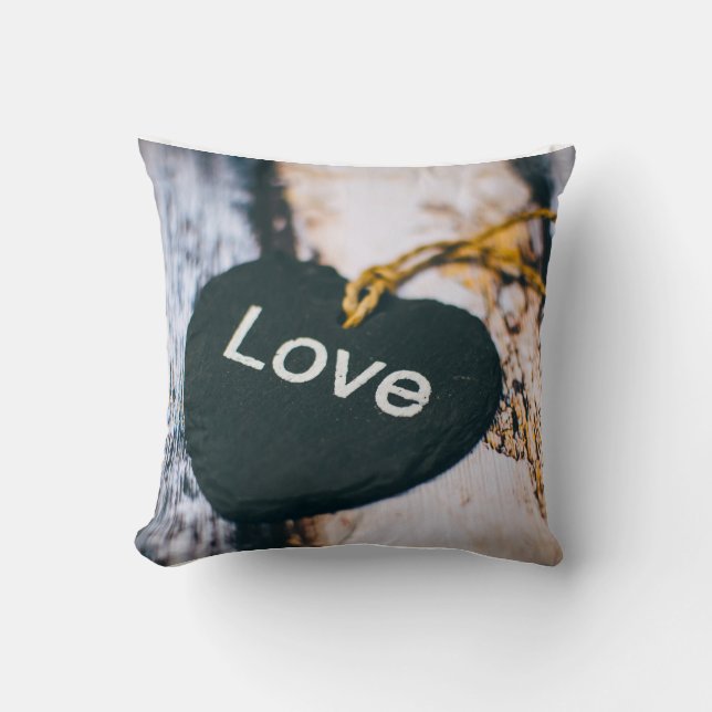 ALMOFADA TRAVESSEIRO DECORATIVO AMOR (Frente)