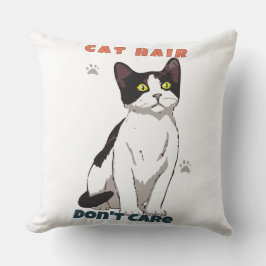 Almofada Travesseiro Decorativo Amor Por Cabelos De Gato Fu