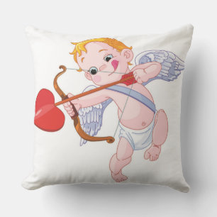 Almofada Travesseiro decorativo Anjo Cupido