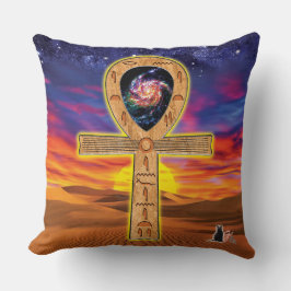 Almofada Travesseiro decorativo Ankh
