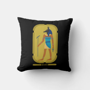 Almofada Travesseiro decorativo Anubis
