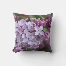 Almofada Travesseiro decorativo ao quadrado com Lilac Desig