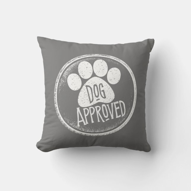 Almofada Travesseiro decorativo aprovado para cães (Frente)