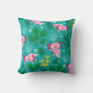 Almofada Travesseiro decorativo Axolotl