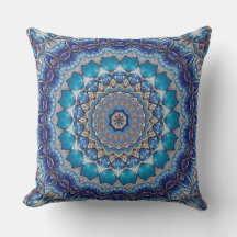 Travesseiro Decorativo Azul
