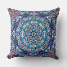Travesseiro Decorativo Azul