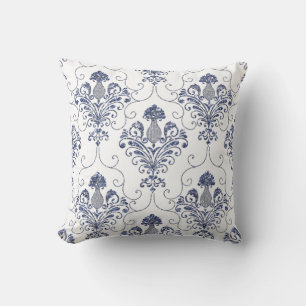 Almofada Travesseiro decorativo azul do Reversible do