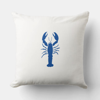 ALMOFADA TRAVESSEIRO DECORATIVO AZUL LOBSTER